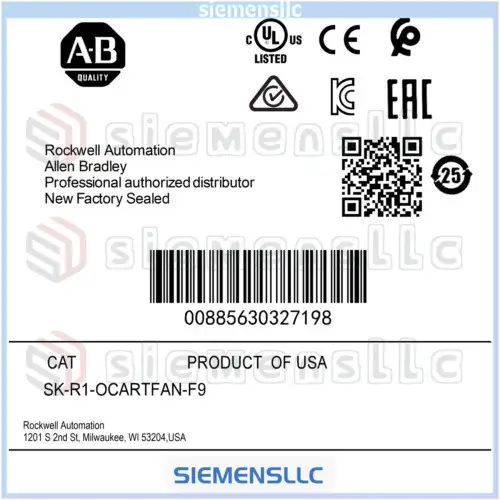 Sk-R1-Ocartfan-F9 Ab Pf750 Fr9 Option Bay Fan Tray Reactor Spot Goods #Pl