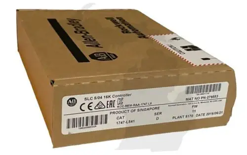 New Sealed Allen Bradley 1747-L541 /D Slc 500 16K Controller 5/04 Cpu 1747L541