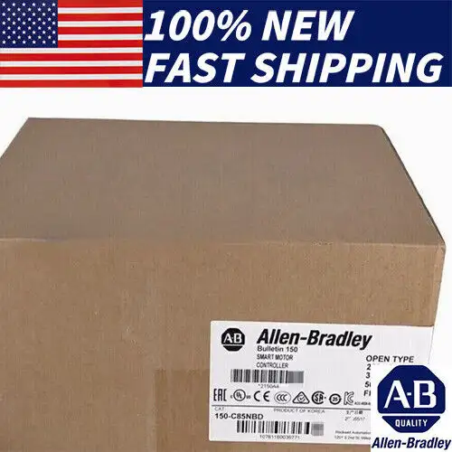 New Allen-Bradley 150-C85Nbd Ser B Smart Motor Controller 200-480V 3Ph 50/60Hz