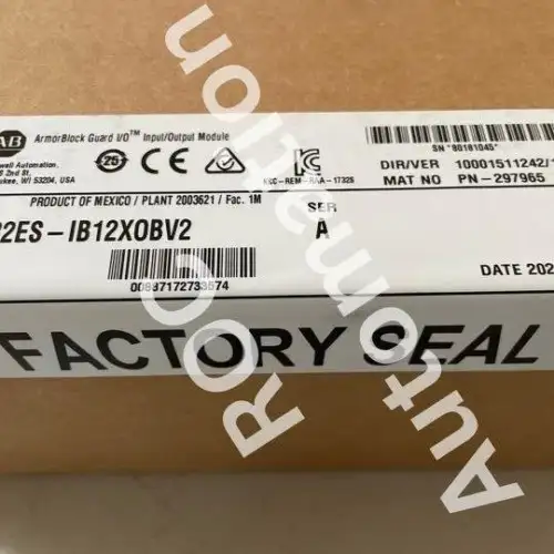 2022 Sealed Allen Bradley 1732Es-Ib12Xobv2 /A Armorblock Guard Enet Module