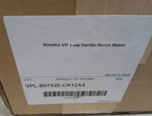 Allen Bradley Vpl-B0752E-Ck12Aa Kinetix Vp Low Inertia Servo Motor Brand