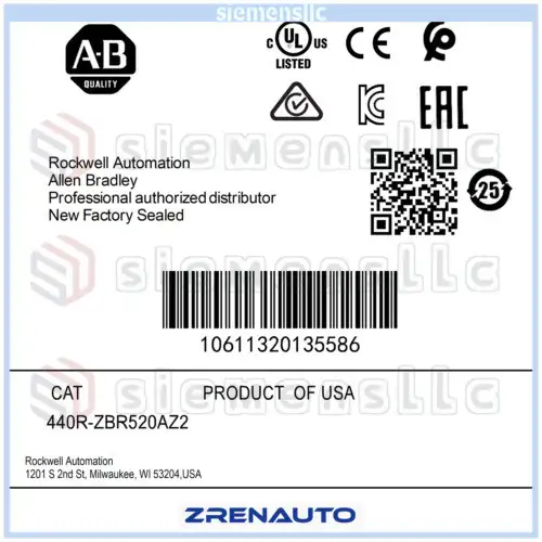 440R-Zbr520Az2 Ab Guardmaster Msr18T Safety Relay Spot Goods #Pl