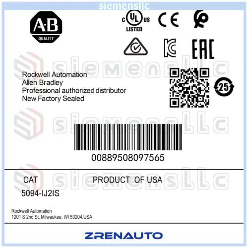 5094-Ij2Is Ab 5094 Safety Frequency 2 Input Isolated Spot Goods #Pl