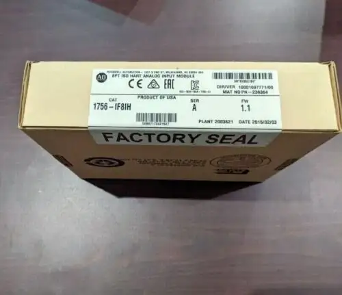 New Factory Sealed Allen-Bradley 1756-If8Ih /A 8Pt Analog Input Module 1756If8Ih