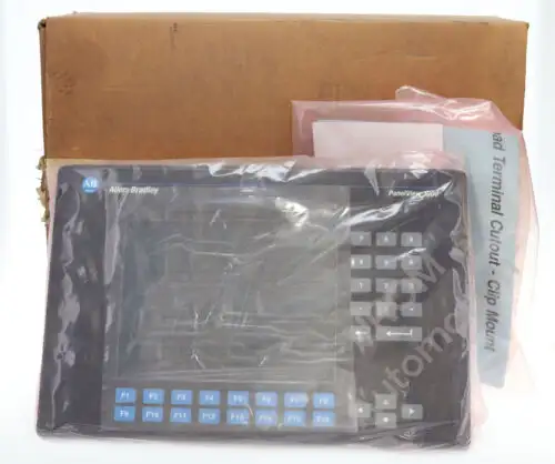 New Sealed Allen Bradley 2711-K10G8 /E Panelview 1000 Keypad Grayscale 10" Ac
