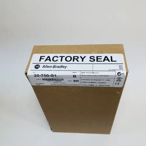 Ab 20-750-S1 Factory Sealed Safe Speed Monitor Allen Bradley 20750S1 Surplus