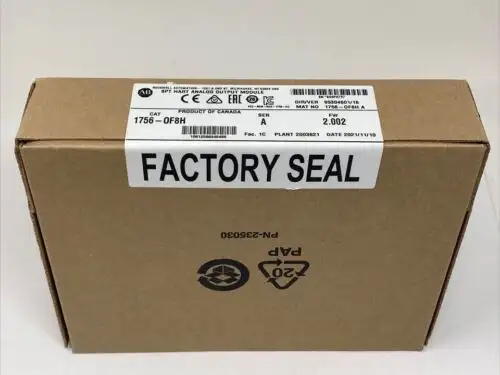 New Factory Sealed Ab 1756-Of8H Ab Controllogix Analog Output Module 1756Of8H