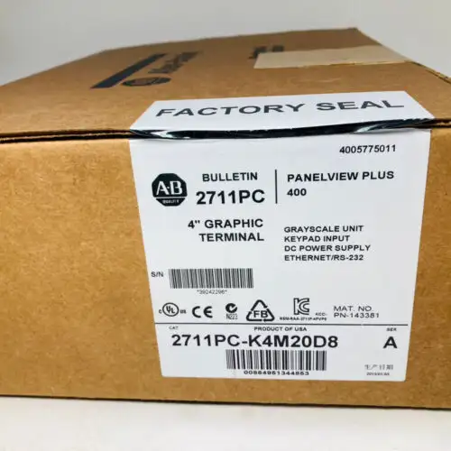 Marchio Allen Bradley 271 -K4M20D8 Panelview Plus 400 271 k4M20D8