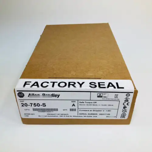 Allen Bradley 20-750-S1 Ser A Safe Speed Option Module Sealed 20750S1 Powerflex