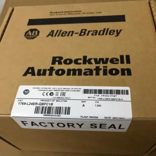 New 1769-L24Er-Qffc1B Ab Plc Controller 1769L24Erqffc1B