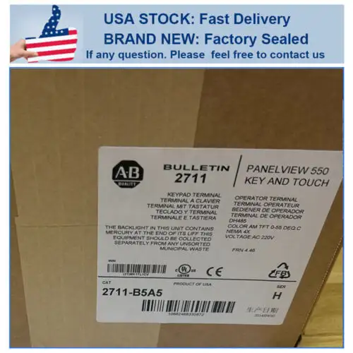 2711-B5A5 Allen Bradley Panelview 550 Us