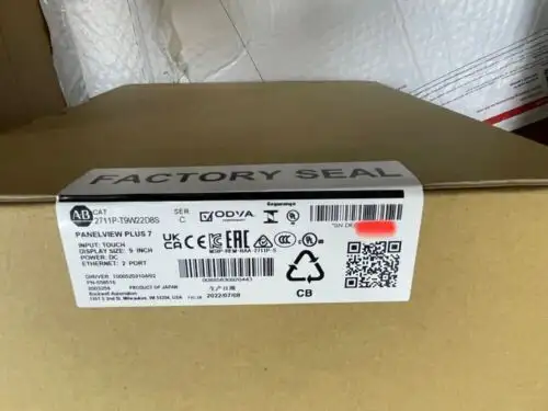 Allen Bradley 2711P-T9W22D8S Touch Screen Brand Seal Stock