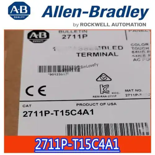Allen Bradley 2711P-T15C4A1 Touch Screen Brand Seal Stock