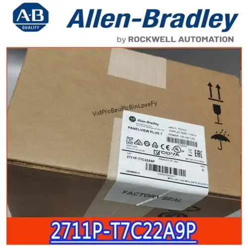 Allen Bradley 2711P-T7C22A9P Touch Screen Brand Seal Stock
