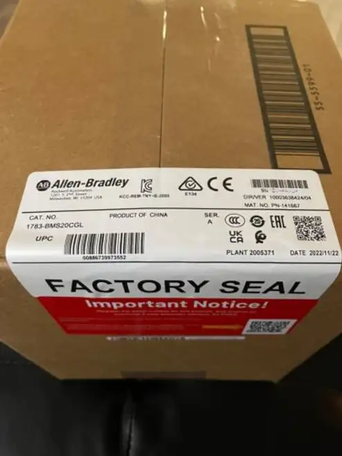 Allen Bradley 1783-Bms20Cgl Factory Sealed Stock Ab 1783-Bms20Cgl