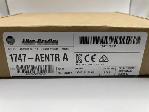 Allen Bradley 1747-Aentr Slc Ethernet Communication Adapter Module Sealed