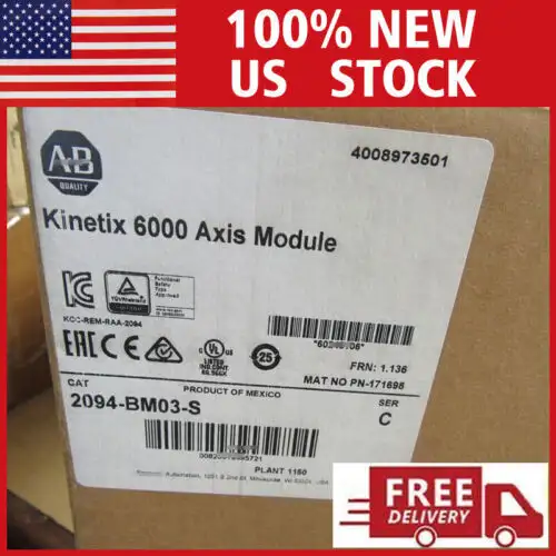 2094-Bm03-S Kinetix 6000 Axis Module 2094Bm03S Brand