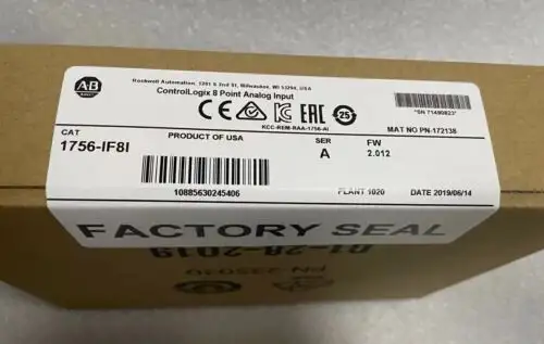 1P Allen-Bradley 1756-If8I Controllogix 8 Point Analog Input Module 1756If8I