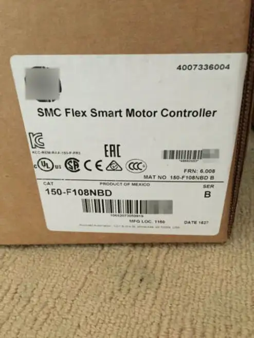 150-F108Nbd Allen-Bradley Smc Flex Smart Motor Controller 150F108Nbd