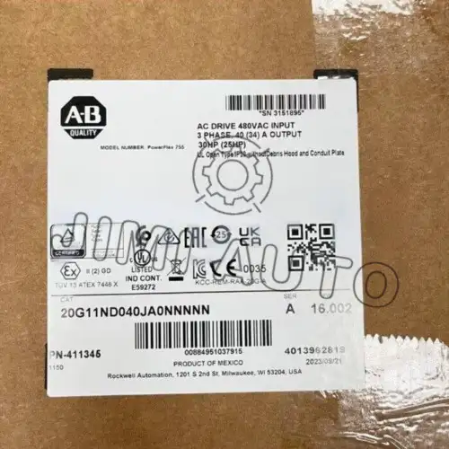 20G11Nd040Ja0Nnnnn Ab Powerflex Air Cooled 755 Ac Drive Brand Spot Goods Zy