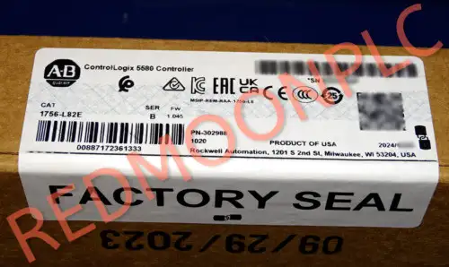 2024 Surplus Sealed Allen Bradley 1756-L82E Series B Processor Controllogix