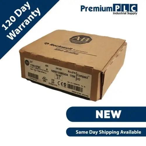 New Allen Bradley 1769-Of8C /A Compactlogix I/O 8Ch Analog Current Output Module