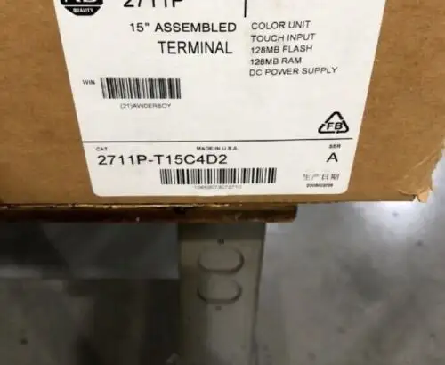 2711P-T15C4D2 Allen Bradley Panelview 2711Pt15C4D2