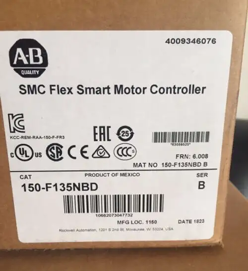 Allen-Bradley150-F135Nbd Flex Smart Motor Controller Fast 150F135Nbd