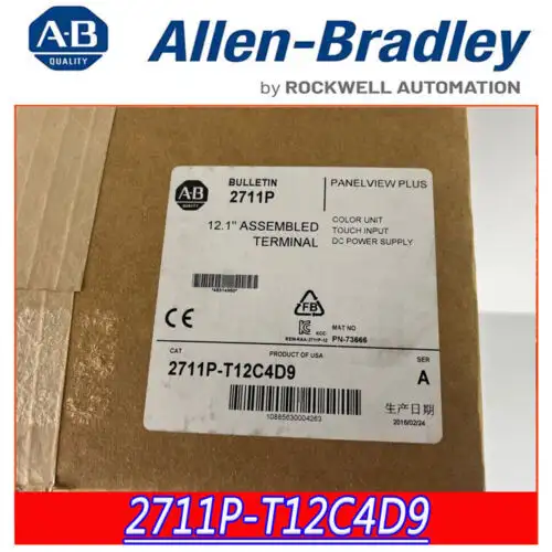 Allen Bradley 2711P-T12C4D9 Touch Screen Brand Seal Stock