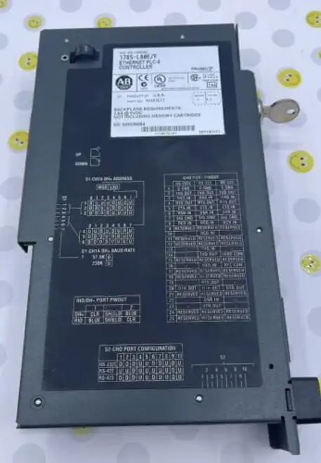 Allen Bradley 1785-L80E/F Plc-5/80E Ethernet Controller 100K Word F/W A.2