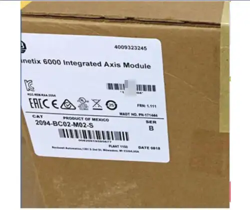 2094-Bc02-M02-S B Integrated Axis Module Allen Bradley 2094-Bc02-M02-S