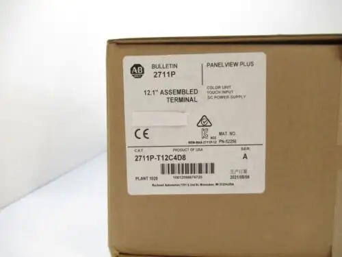 Allen-Bradley 2711P-T12C4D8 Panelview Plus Terminal 2711Pt12C4D8-