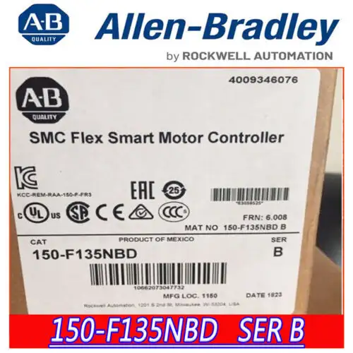 Sealed Allen Bradley 150-F135Nbd Smart Motor Controller Spot Good
