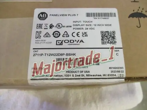 Allen Bradley Panelview Plus 7 2711P-T12W22D9P-Bshk /C 2023 Factory Sealed