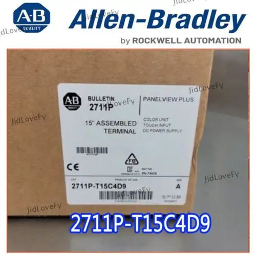Allen Bradley 2711P-T15C4D9 Touch Screen Brand Seal Stock
