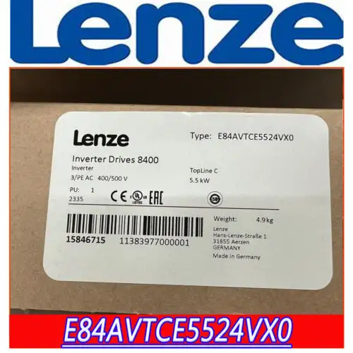 Lenze Series Brand Us Stock ?For Model E84Avtce5524Vx0