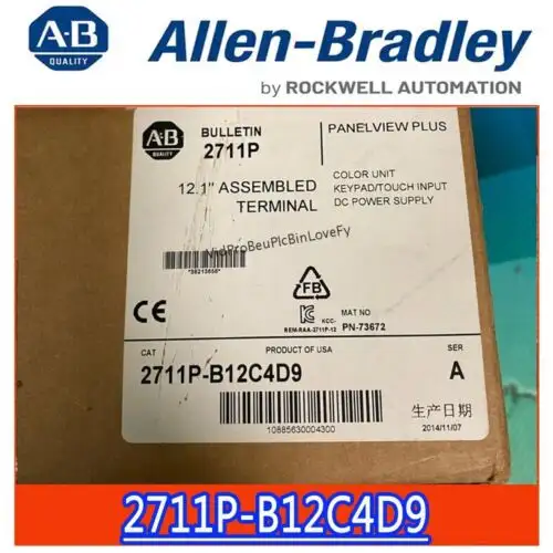 Allen Bradley 2711P-B12C4D9 Touch Screen Brand Seal Stock