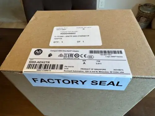 New Ab Allen Bradley 5069-Aen2Tr Ser A Plc Compactlogix 5000 Control Module