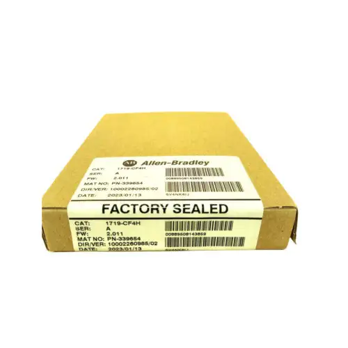 1719-Cf4H Allen Bradley Ex I/O 4 Channel Hart Analogconfigurable Spot Goods#Cgdm