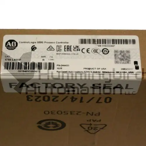 2023 Allen Bradley 1756-L85Ep /B Controllogix Process Controller Surplus Sealed
