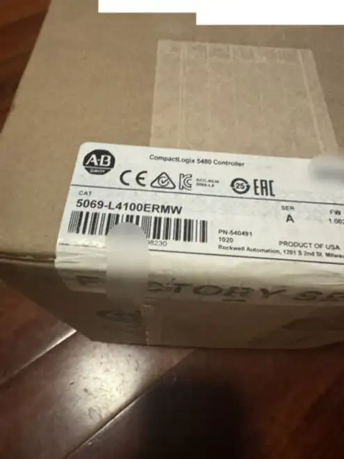 5069-L4100Ermw Series A Allen Bradley Compactlogix 5480 Controller 2023