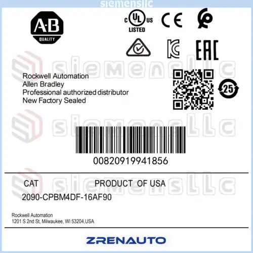 2090-Cpbm4Df-16Af90 Ab Mp-Series 90 M Length Cable Spot Goods #Pl