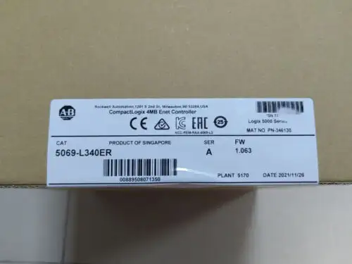 New Factory Sealed Allen Bradley 5069-L340Er Ab 5069L340Er Surplus Original Us