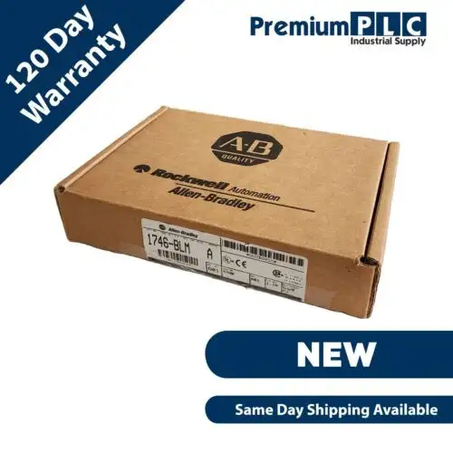 New Allen Bradley 1746-Blm /A Blow Molding Module F/W Rev 1.10 Cat Rev. D01