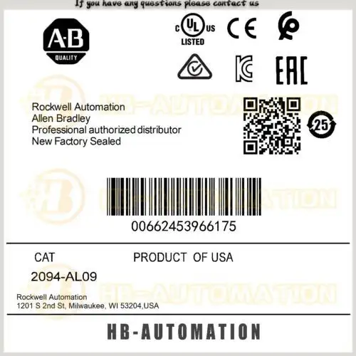 2094-Al09 Allen Bradley Kinetix Line Interface Module #Zypl
