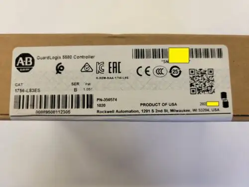 Allen Bradley 1756-L83Es /B Guardlogix Logix5580 Processor Sealed