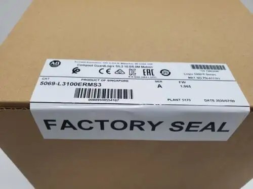 Allen Bradley 5069-L3100Erms3 /A 2022 Guardlogix 5380 Safety Controller Us Stock