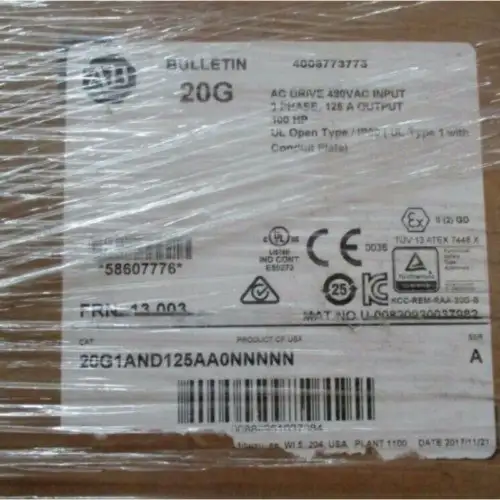 20G1And125Aa0Nnnnn Ab Powerflex Air Cooled 755 Ac Drive Spot Goods #Cgdm