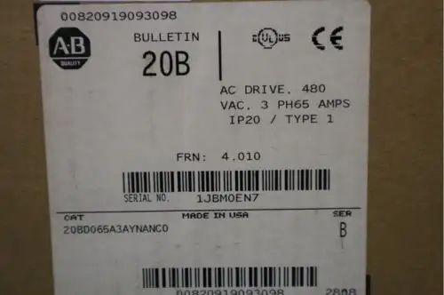 20Bd065A3Aynanc0 Allen Bradley 20Bd065A3Aynanc0