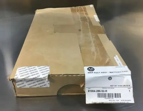 Allen Bradley 81004-286-52-R Ab 81004-286-52-R 400A Sgct Assy - Matched Pair